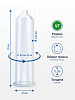 Прозрачные презервативы R S GmbH MY.SIZE №3 (3 шт, размер 47)
