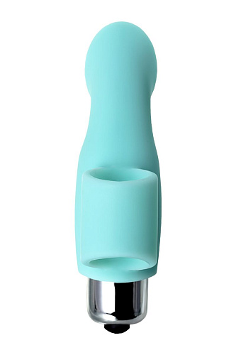 Мятная вибронасадка на палец для клиторальной стимуляции JOS BLISS 782004 (9 см)