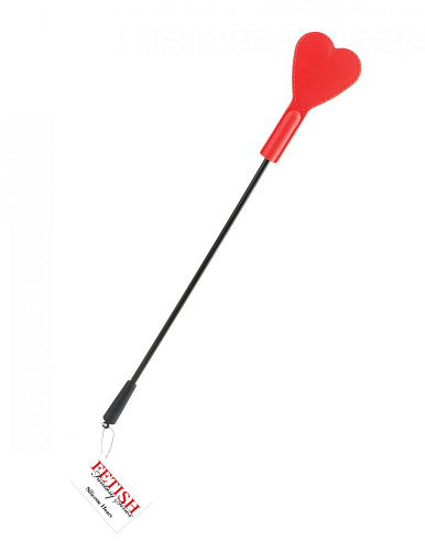 Стек с красным силиконовым сердечком на кончике Pipedream Silicone Heart Red PD3736-15