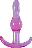 Фиолетовая анальная пробка NS Novelties Jelly Rancher T-Plug Wave NSN-0451-25 (9,7 см)