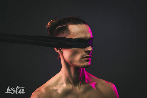 Чёрная лента для связывания Lola toys Wink 1142-03lola