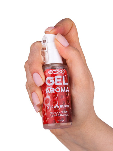 Интимный лубрикант с ароматом клубники EGZO AROMA EG-AR-STR (50 мл)