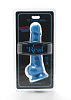 Голубой фаллоимитатор Toy Joy Happy Dicks 7.5in with Balls 10181 blue (19 см)