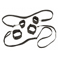 Набор увеличенного размера для фиксации на кровати Bondage Collection Bed Restraint System Plus Size Lola toys 1056-02Lola