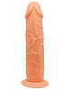 Телесный фаллоимитатор на присоске Eroticon 30027 (19,8 см)