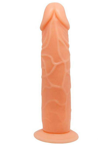 Телесный фаллоимитатор на присоске Eroticon 30027 (19,8 см)