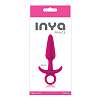 Розовая анальная пробка с держателем NS Novelties INYA Prince Small NSN-0551-34 (11,4 см)