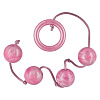 Розовые анальные шарики Toyz4lovers PLEASURE PEARLS 4 PINK T4L-00800708 (30 см)