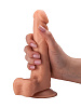 Телесный фаллоимитатор-реалистик с присоской LOVETOY (А-Полимер) 101800 (16,5 см)