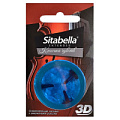 Насадка стимулирующая синего цвета Sitabella 3D «Классика чувств» 1412