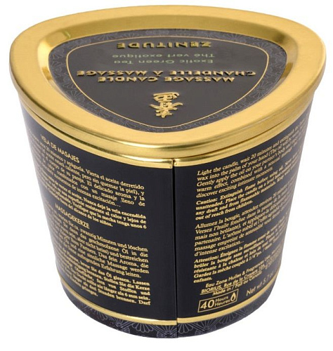 Массажная свеча с ароматом зелёного чая Shunga Exotic Green Tea  4511