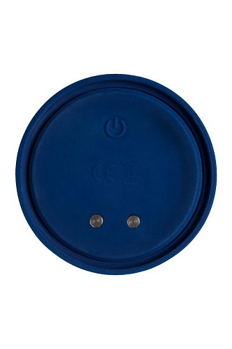 Синяя анальная вибровтулка ToyFa OPlay Prime 221002 (12 см)