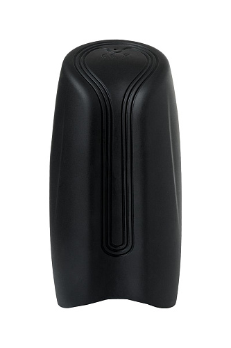 Вибромастурбатор чёрного цвета D-PENG Aircraft Cup D-PENG DP-18001