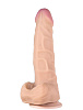Телесный фаллоимитатор из киберкожи с присоской Сумерки богов №55 3201-55 BX DD (20,5 см)