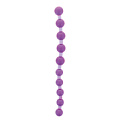 Фиолетовая анальная цепочка NMC JUMBO JELLY THAI BEADS CARDED LAVENDER 110505 (31,8 см)