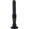 Чёрная секс-машина с функцией поступательных движений Gopaldas ThrillExtanda C0134B1SPGAC (28,5 см)