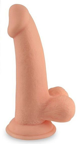 Телесный фаллоимитатор Howells 6 Dong with Balls 84011 flesh (14 см)