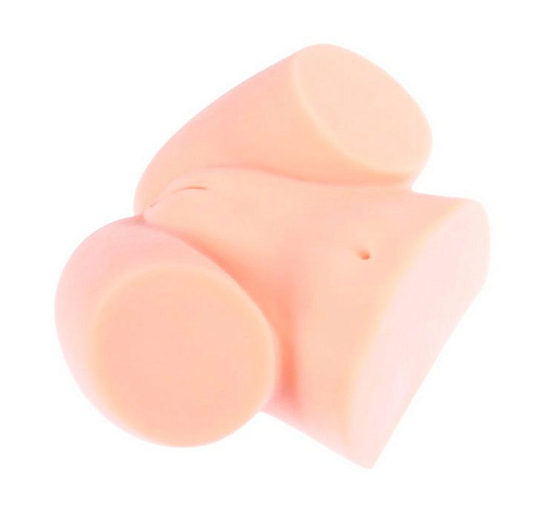 Миниатюрный мастурбатор-полуторс телесного цвета KOKOS Sally M01-003-07-1