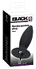 Чёрная перезаряжаемая анальная пробка Orion Black Velvets Recharge Plug L 0592811 (14,7 см)