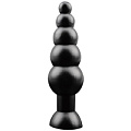 Чёрная анальная ёлочка Chisa Large Anal Bead CN-131267184 (18,5 см)