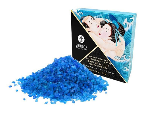 Соль для ванны с ароматом морской свежести Shunga Bath Salts Ocean Breeze 6601