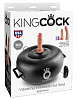 Вибромассажёр на воздушной подушке с двумя насадками Pipedream King Cock Vibrating Inflatable Hot Seat PD5681-23