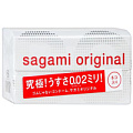 Ультратонкие, прозрачные презервативы Sagami Original 0.02 №6 (6 шт)