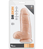 Телесный фаллоимитатор с мошонкой Blush Novelties Dr. Chubbs BL-15483 (25,4 см)