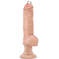 Телесный реалистичный вибратор с пирсингом Blush Novelties Bad Boy Next Door BL-17583 (33 см)