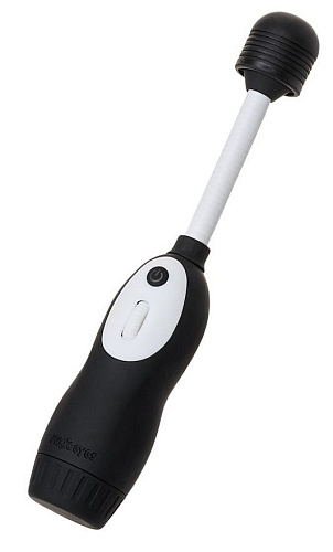 Чёрный вибромассажёр Magic Eyes LaFree DENMA ME-10