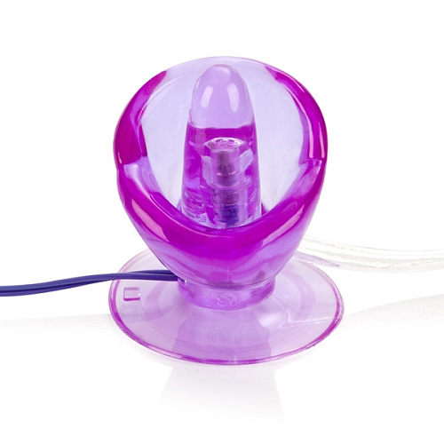 Помпа для клиторальной стимуляции California Exotic Novelties Vibrating Turbo Suction Tongue SE-0602-14-3