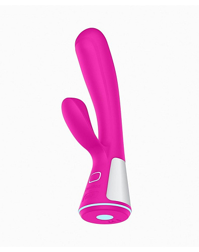 Розовый интерактивный вибратор OhMiBod Kiiroo Ohmibod Fuse E28506 (18 см)