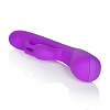 Фиолетовый вибромассажёр со стимуляцией клитора California Exotic Novelties Impress Rabbit SE-4425-14-3 (18 см)