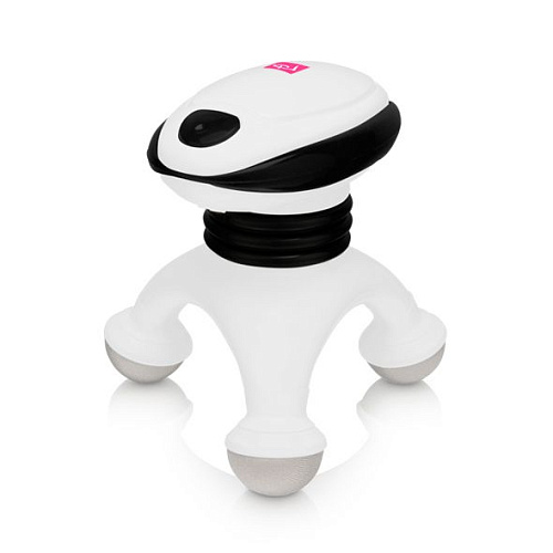 Вибростимулятор бело-чёрного цвета LoversPremium Intense Massager E22056