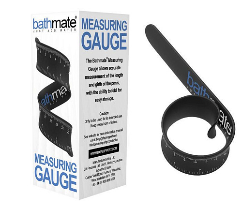 Измерительная линейка чёрного цвета Bathmate Measuring Gauge BM-MG