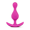 Розовая фигурная анальная пробка Blush Novelties Luxe Explore BL-10480 (11,4 см)