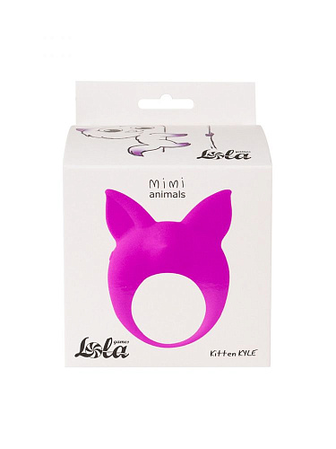 Фиолетовое эрекционное кольцо Lola toys Kitten Kyle 7000-11lola