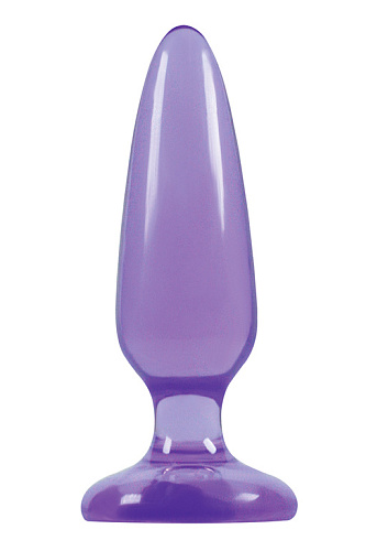 Малая фиолетовая анальная пробка NS Novelties Jelly Rancher Pleasure Plug Small NSN-0450-25 (10,2 см)