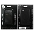 Чёрный силиконовый чехол для iPhone 4, 4S Hustler H41533-11002