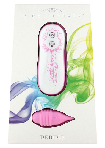 Розовый силиконовый стимулятор Vibe Therapy VIBE THERAPY DEDUCE A0201A002-R4