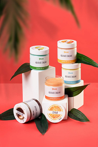 Скраб для тела ToyFa «Сочный» с ароматом апельсина 722305