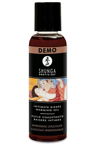 Тестер возбуждающего массажного масла с ароматом шоколада Shunga 12001 (60 мл)