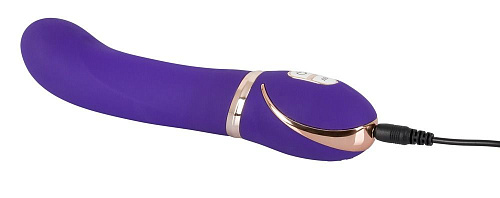 Фиолетовый вибромассажёр для точки G Orion Front Row Pink GR 0586048 (22 см)