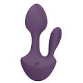 Фиолетовый анально-вагинальный вибратор Shots Media BV Sofia JIL011PUR (13 см)
