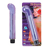 Водонепроницаемый фиолетовый массажёр G-точки Seven Creations SLIM JELLY G-SPOT VIBRATOR 2K702LV BCD GP (15,2 см)