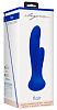 Синий вибратор Shots Media BV G-Spot and Clitoral Vibrator Flair ELE013BLU (17,5 см)