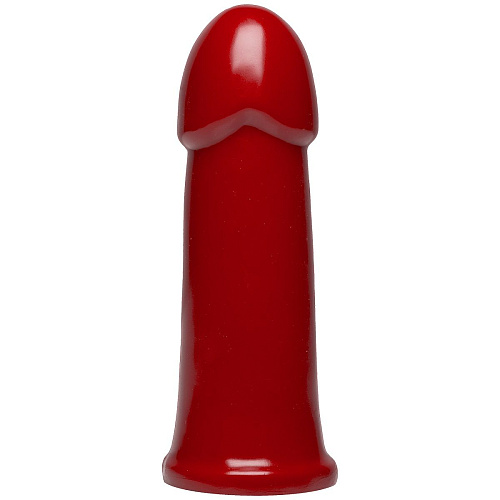 Красный фаллоимитатор Doc Johnson American Bombshell B-7 Torpedo Cherry Bomb 0270-06-CD (17,8 см)