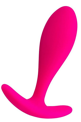 Розовая анальная втулка ToyFa Hub 357021 (7,2 см)