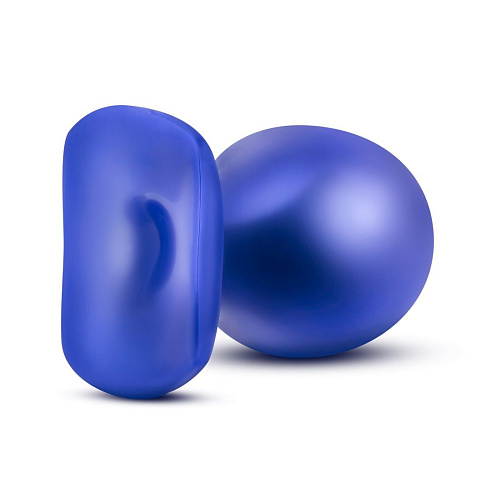 Синяя шаровидная пробка Blush Novelties Performance Orb Plug BL-15182 (10,2 см)