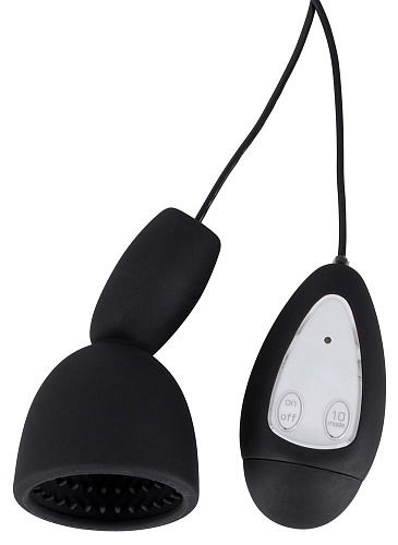 Вибромастурбатор для головки пениса чёрного цвета Orion 0589560